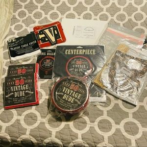🎉 Men’s 50th birthday party set 🎉